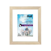 Doğal Meşe 8x10 Ahşap Resim Çerçevesi - Yatay Ve Dikey Kullanım