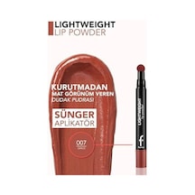 Lightweight Yarı Transparan & Mat Bitişli Nemlendirici Dudak Pudrası