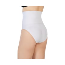 Alfa Expres Beyaz Mı Emay 2090 Önü Dantelli Yüksek Bel Slip Korse