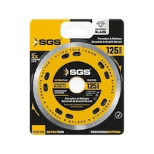 Sgs2306 - 125x1.1mm Profesyonel Porselen Kesici Ultra İnce