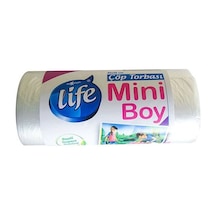 Life Mini Boy Çöp Torbası Şeffaf 40 x 50 CM