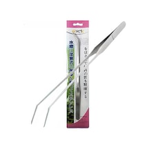 Eurostar - 880 - Paslanmaz Çelik Kıvrımlı Maşa - Shophnrl - 27 Cm