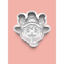 Krampus Figürü Kurabiye Kalıbı Ve Şeker Hamuru Kalıbı 0178-tek