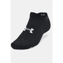 Under Armour Ua Essential No Show 6pk Unisex Çorap Siyah