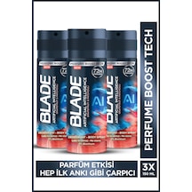 Artificial Intelligence Erkek Alüminyumsuz Deodorant Body Spray 3x150 ML Hızlı Kurur,leke Bırakmaz