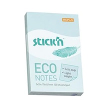 Hopax Stıckn Yapışkanlı Not Kağıdı 100 Yp 76X51 Eco Patel Mavi 21