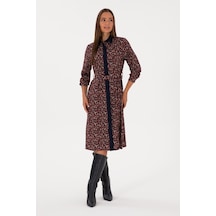 U.s. Polo Assn. Kadın Lacivert Elbise Dokuma 50316431-vr033 Lacivert