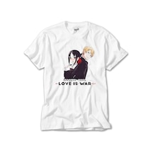 Kaguya Sama Love Is War Beyaz Tişört Beyaz