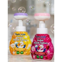 Baby Icon Doğal Çocuk Köpük El Sabunu 350 Ml Muz + Çilek Kokulu Vegan Parabensiz Baby Icon Doğal Çocuk Köpük El Sabunu 350 Ml Muz + Çilek Kokulu Vegan Parabensiz