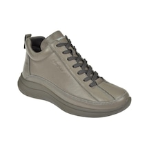 Forelli Hakiki Deri Comfort Kadın Bot For-neva Gri-gri Gri