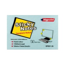 Bıgpoınt Yapıskanlı Kagıt 50x75 Mavı 1 Lı 801-35