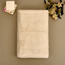 Soft Patte Banyo Havlusu - Krem - 70x140 Cm Renkli