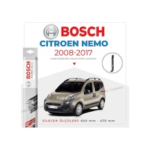 Citroen Nemo Muz Silecek Takımı 2008-2017 Bosch Aeroeco