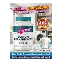 Fustaın Sodyum Perkarbonat 2 Kg - Çok Amaçlı Ağartıcı Ve Leke Çıkarıcı