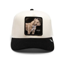Goorin Bros . The Suede Pitbull Köpek Figürlü Şapka 101-1860 Krem