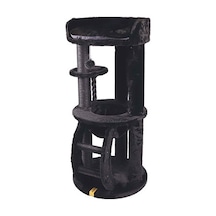 M-pets Panther Premium Suite Kedi Tırmalama Ağacı Siyah 62x62x130 Cm 244-54016.01
