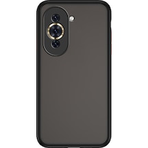 Huawei Nova 10 Pro London Serisi Dayanıklı Kılıf - Siyah Al3415