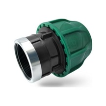 Poelsan Siyah 32x1 Dişi Adaptör 1''