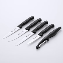 Ecco Gastronom 7'li Çantalı Set Siyah