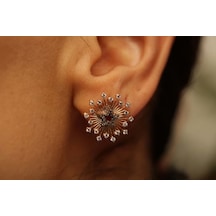 Reis Kuyumculuk T1680 Debut Earing Pembe Altın - Rose Gold Altın  Küpe