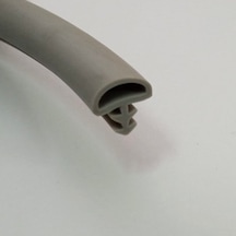 Yumuşak Pvc Kasa Fitili D Orta Tırnaklı Düz Gri 100 Metre