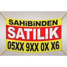 Satılık Kiralık Branda Pankart Basımı Ilan Afişi Dijital Baskısı (508157104)