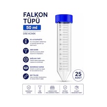 Falkon Tüpü 50 Ml - Dibi Konik - 25 Adet