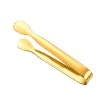 304 Çelik Mini Gold 11 Cm. Buz Ve Şeker Maşası Cin624sr