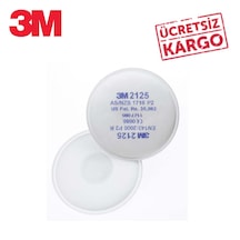 3M 2125 P2 Toz , Sis, Duman Filtresi (Çift)