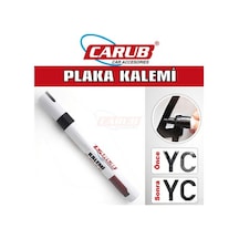 Carub Siyah Plaka Yazma Kalemi Plaka Boya Kalemi N11.27561