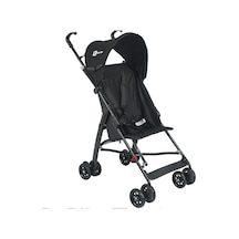 Be-be Basic Pratik Baston Bebek Arabası Siyah Siyah