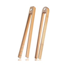 Mutfak Tost Maşası - 2 Adet Manyetik Bambu 8.7 Ahşap B