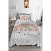 Rainbow Tek Kişilik Pike (Yastık Kılıflı)
