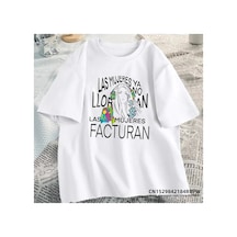 Tarzsokak Beyaz Shakira Las Mujeres Ya Hiçbir Lloran Tshirt Harajuku La Bichota