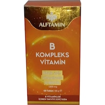 Alftamin B Vitamin Kompleksi 1100 Mg 60 Tablet