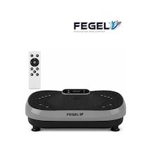FG-6500 99 Kademeli Hoparlörlü Titreşimli Fitness Platformu - Beyaz