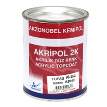 Akzonobel Akripol 2k Düz Renk-krem - Fı252- 1 Lt.