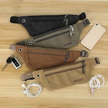 Çok Amaçlı Kadın Bel Çantası - Ayarlanabilir, 3 Fermuarlı, Şık Ve Konforlu Diğer Çok Renkli Çok Renkli