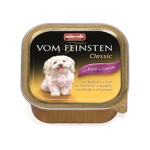 Animonda Vom Feinsten Classic Hindi ve Kuzu Etli Konserve Yetişkin Köpek Maması 150 G