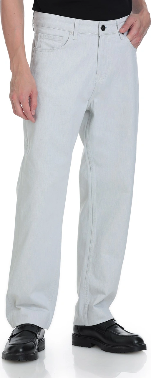 Hatemoğlu Taş Regular Fit 5 Cep 100% Pamuk Kot Pantolon Taş