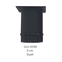 Ulu Ayak 06cm Vidalar Dahil Siyah Siyah