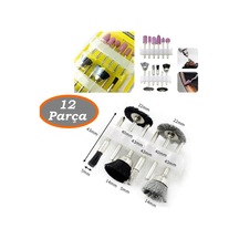 Kalıpcı Mini Taşlama Zımpara Seti Gravür Seti Matkap Ucu Parlatma Parlatıcı Başlıklar Ahşap Oyma