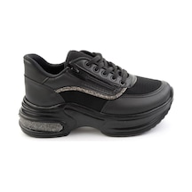 Bambi Siyah Kadın Sneaker K01709151109