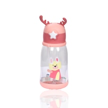 Tohana Geyikli Çocuk Matarası 600 ML Pembe
