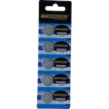 Wılkınson 2032 3V Lityum Düğme Pil 5'Li   Paket