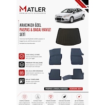 Ford Focus 2012 Model 4d Ekstra Havuzlu Paspas Ve Bagaj Havuzu Set