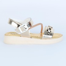 Poliva 5095 Cırtlı Yazlık Kız Çocuk Sandalet Ayakkabı Altın Poliva 5095 Cırtlı Yazlık Kız Çocuk Sandalet Ayakkabı Altın