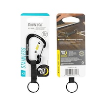 Nite Ize Slidelock Key Ring Carabiner 3 - Siyah
