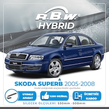 Rbw Hybrid Skoda Superb 2005-2008 Ön Silecek Takımı - Hibrit
