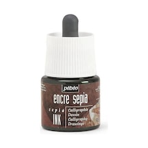 Pebeo Sepia Ink Kaligrafi Ve Desen İçin Akrilik Mürekkep 45 Ml. Diğer